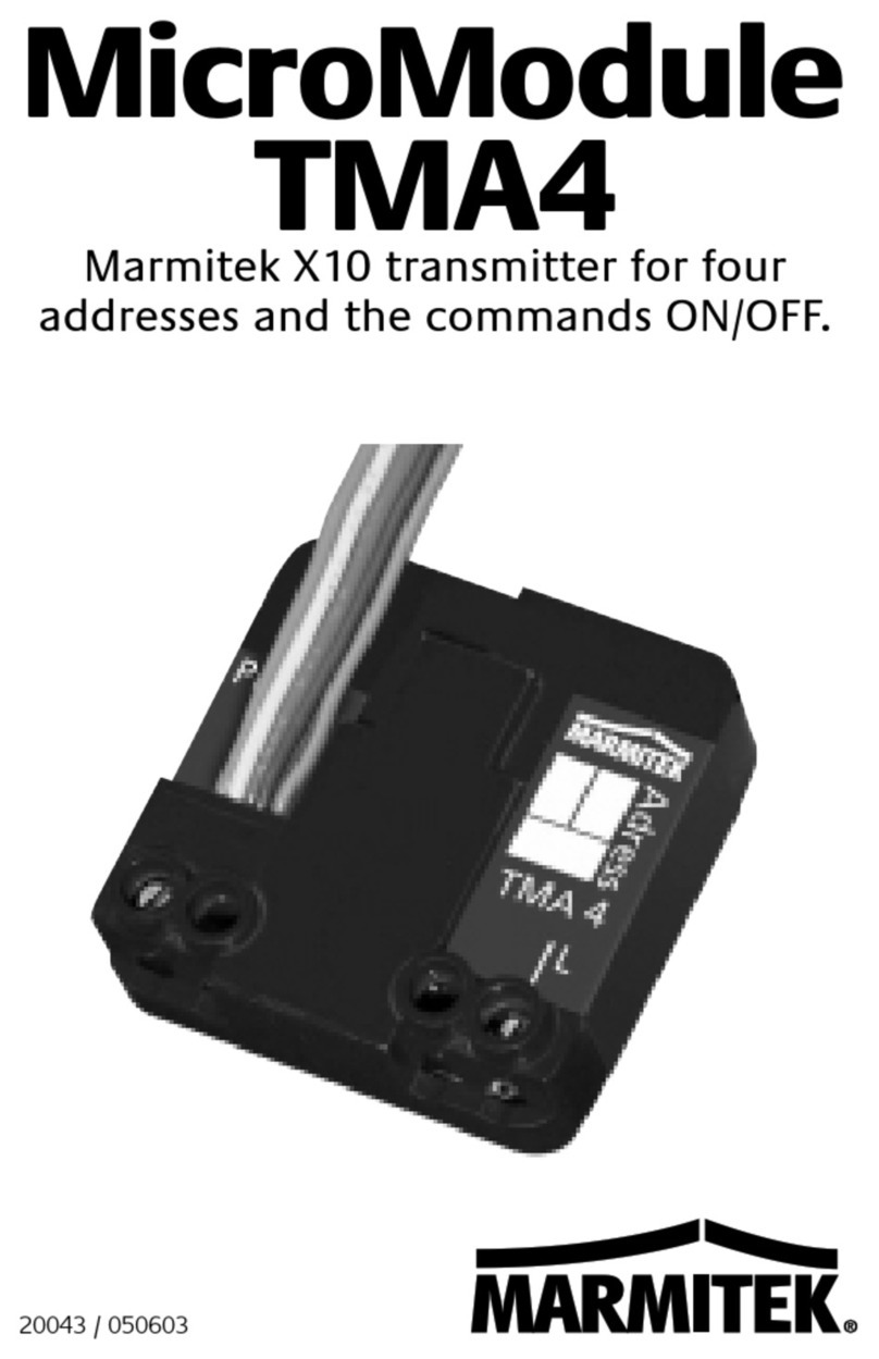 Marmitek MicroModule TMA4 manual