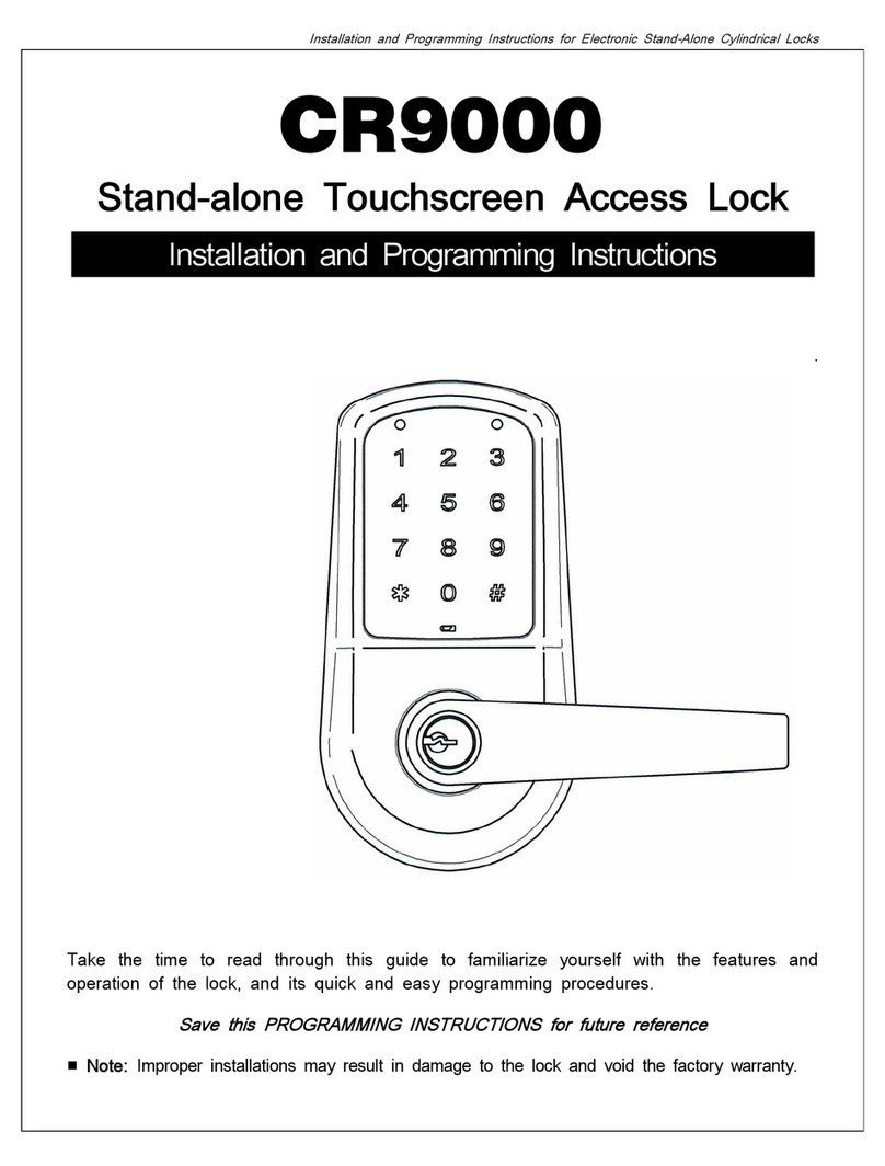 Cal-Royal CR9000 Installation and programming instructions