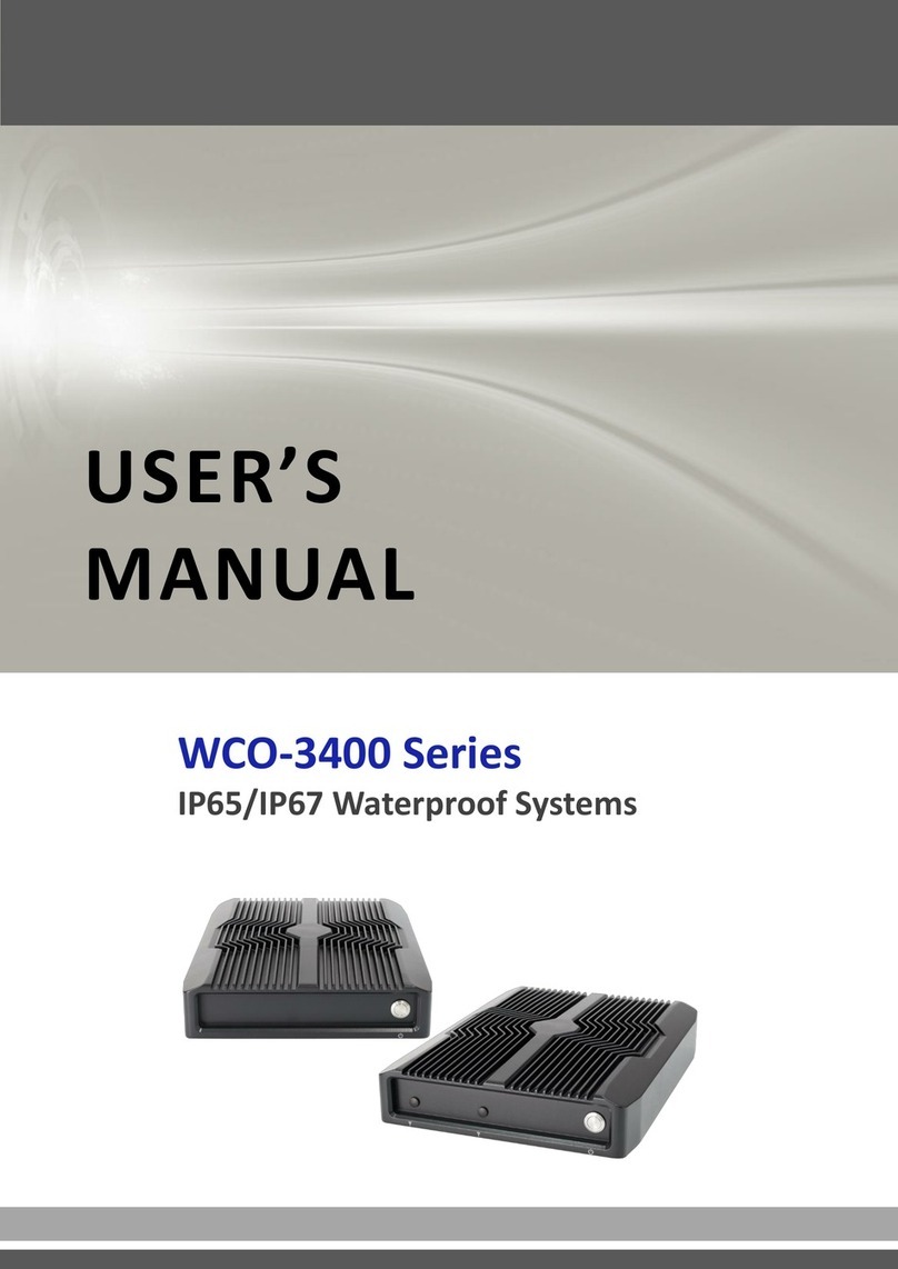 Premio WCO-3400 Series user manual
