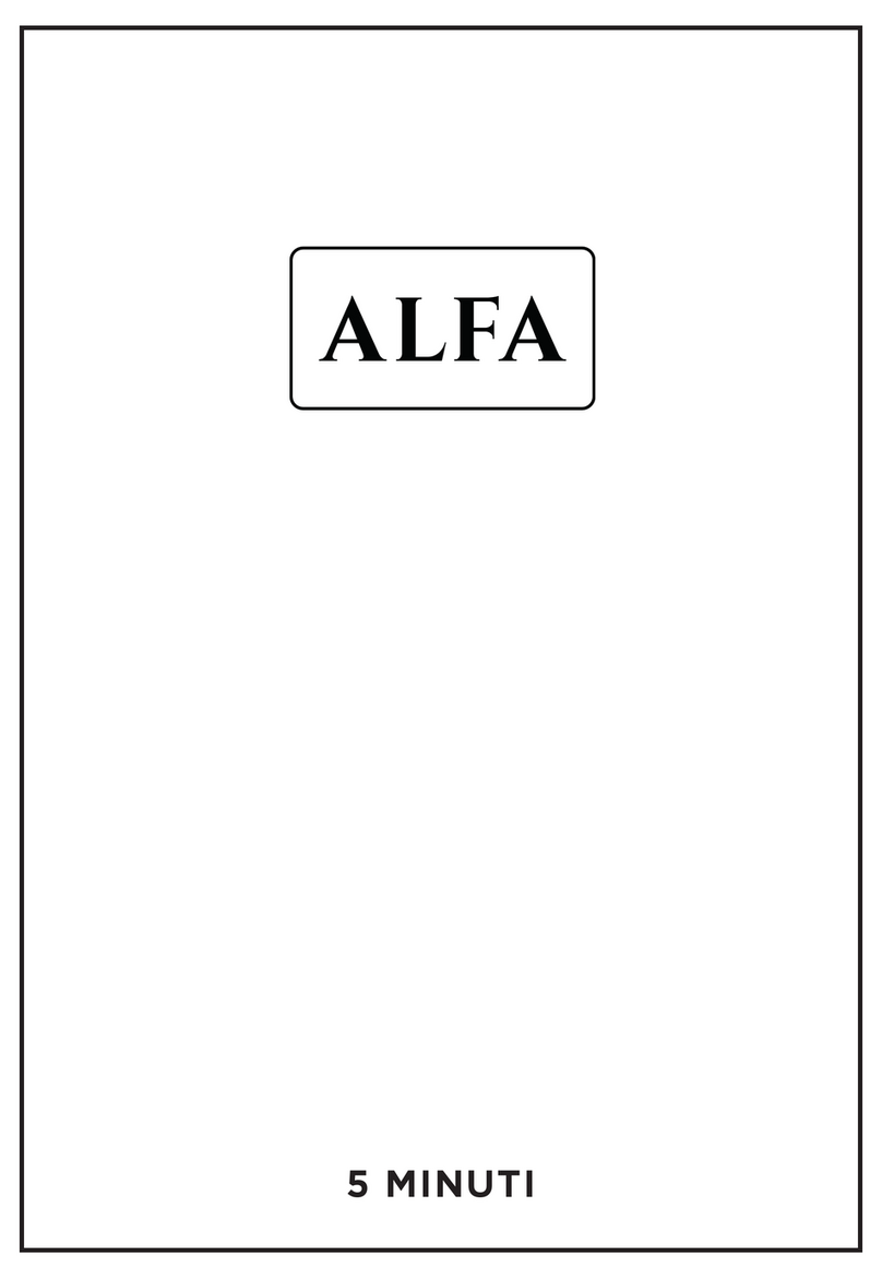 Alfa Network 5 MINUTI manual