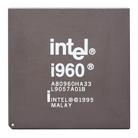 Intel i960 Series User manual
