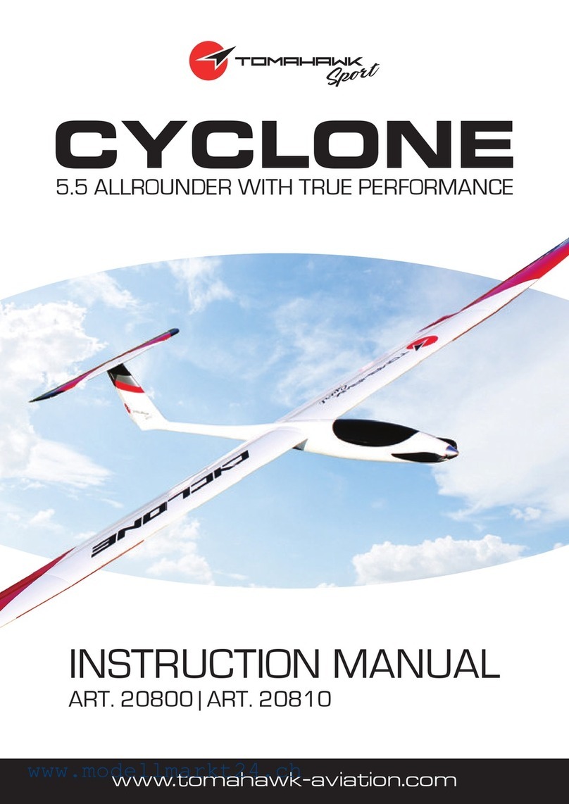TOMAHAWK SPORT CYCLONE 20800 instruction manual