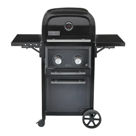 Vermont Castings Vanguard 2-Burner Barbecue User manual