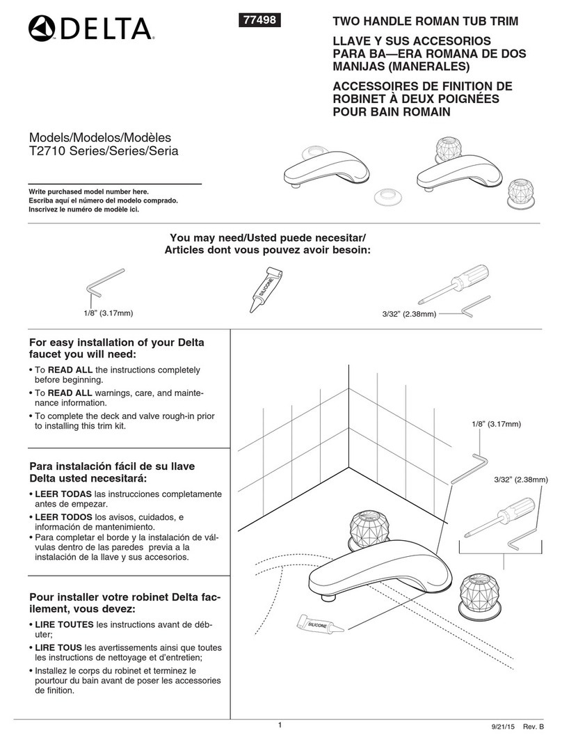 Delta T2710 Series User manual
