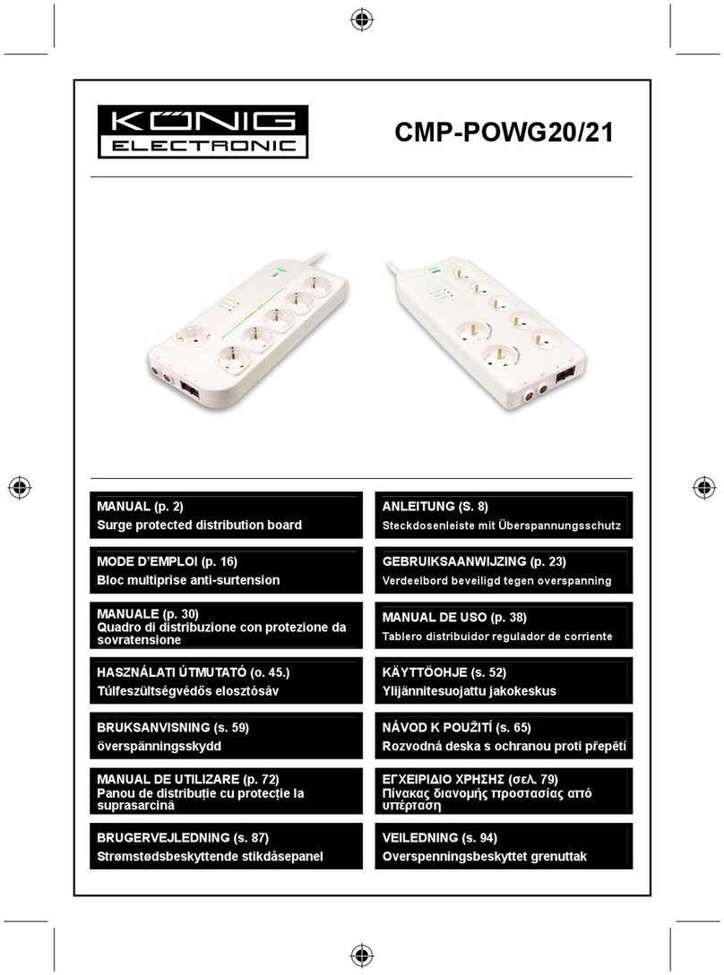 Konig CMP-POWG21 User manual