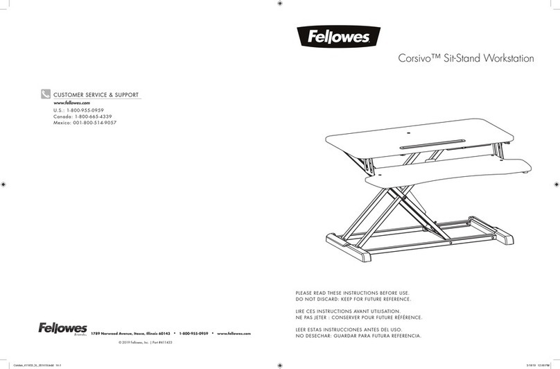 Fellowes Corsivo instructions