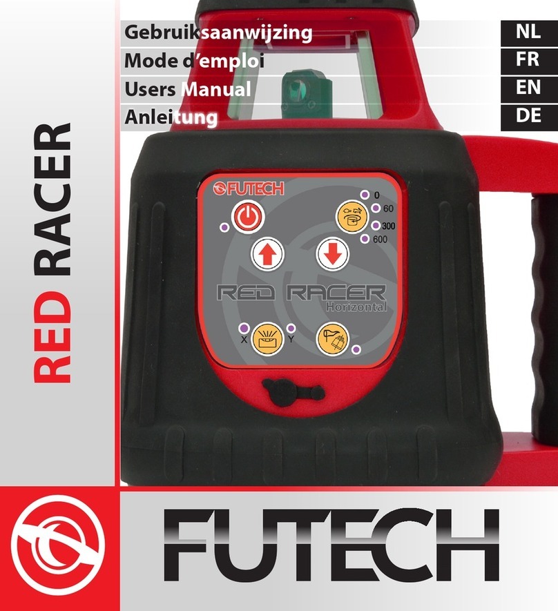 Futech RED RACER 050.01.1E User manual Futech RED RACER 050.01.1E User manual