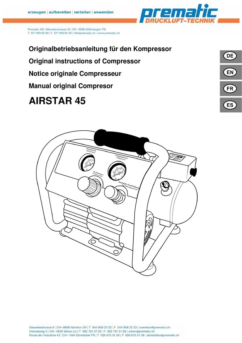 Prematic AG AIRSTAR 45 Original instructions Prematic AG AIRSTAR 45 Original instructions