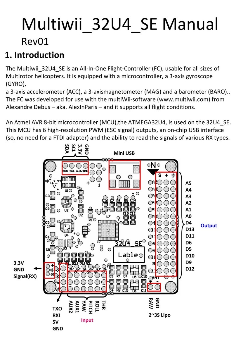 MultiWii 32U4 SE User manual