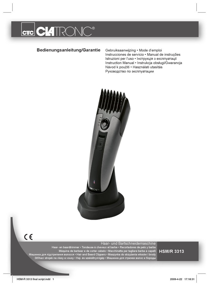 Clatronic HSM/R 3313 instruction manual