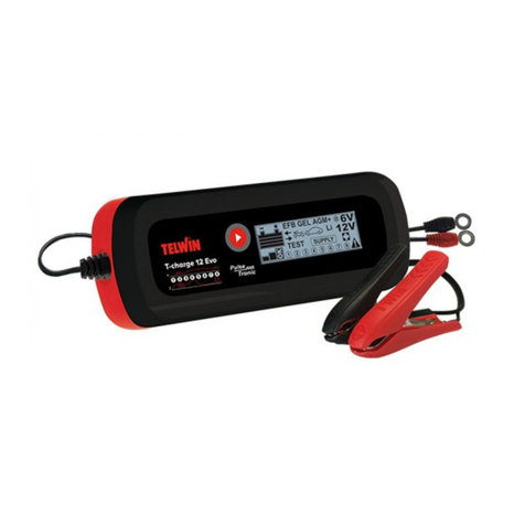 Telwin T-Charge 12 instruction manual