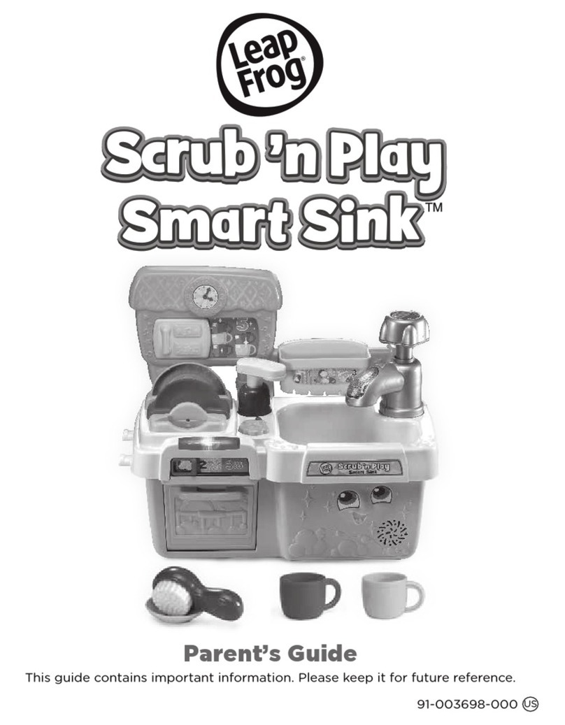LeapFrog Scrub 'n Play Smart Sink Assembly Instructions