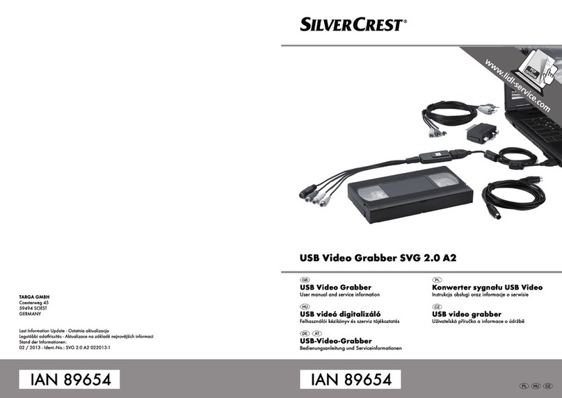 Silvercrest SVG 2.0 A2 Instruction sheet