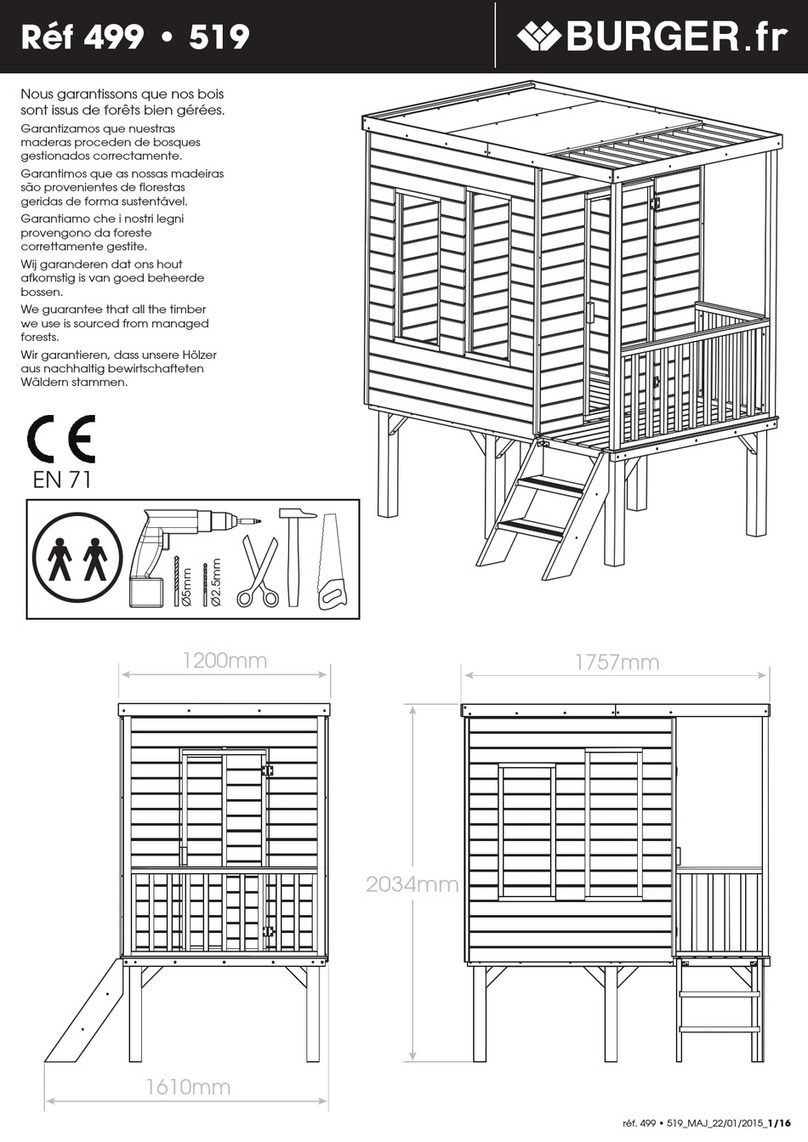 BURGER 499 manual
