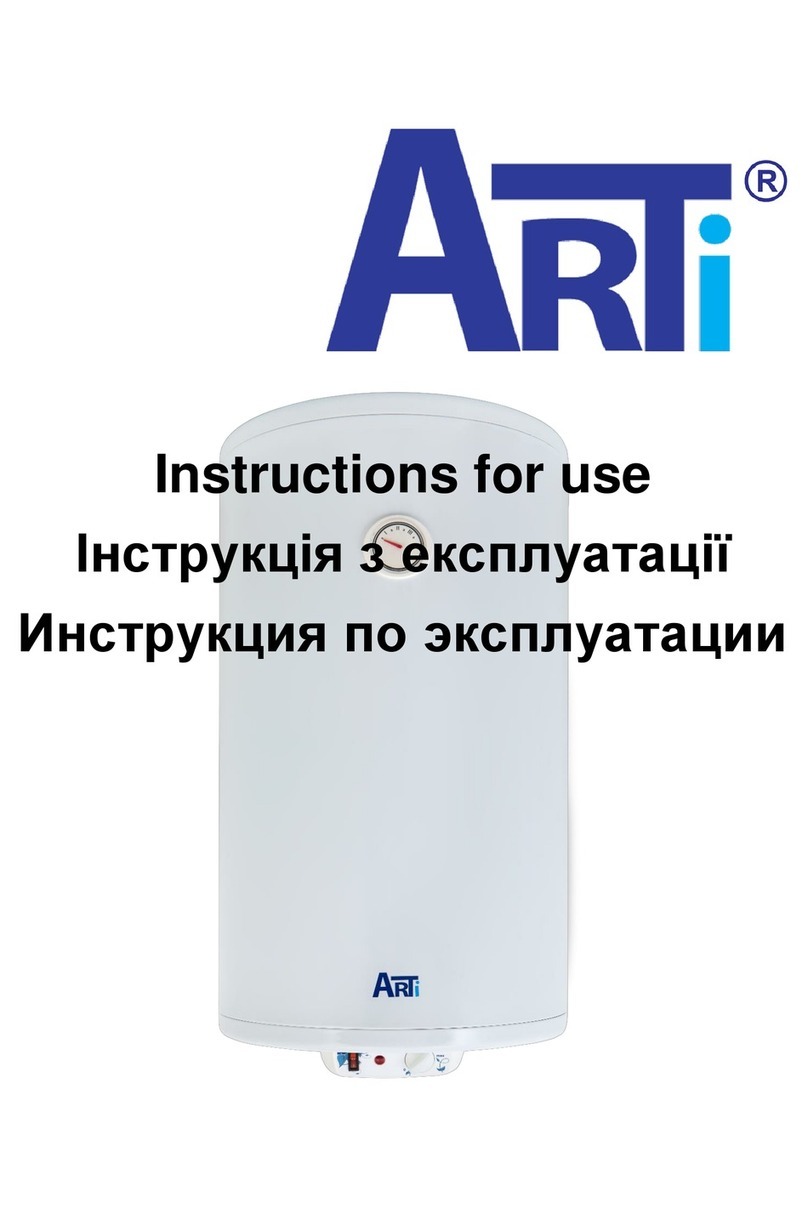 ArTi WHV Series Instructions for use