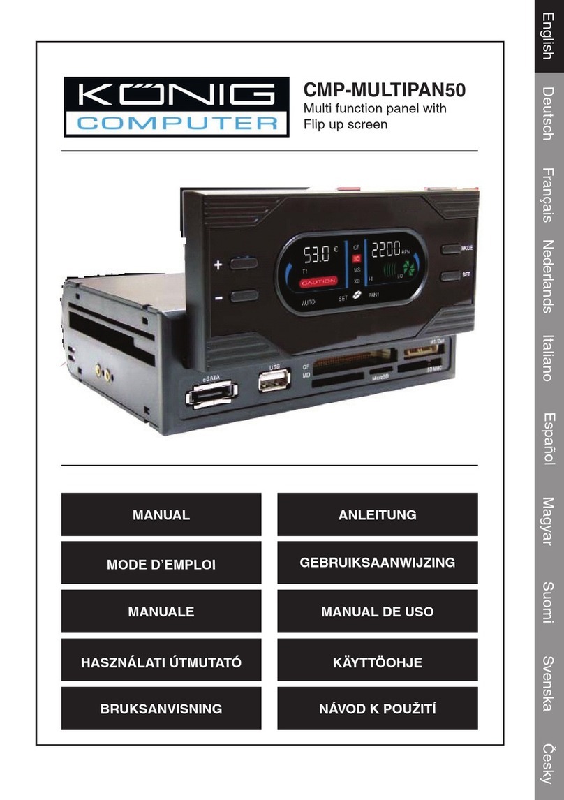 Konig CMP-MULTIPAN50 User manual