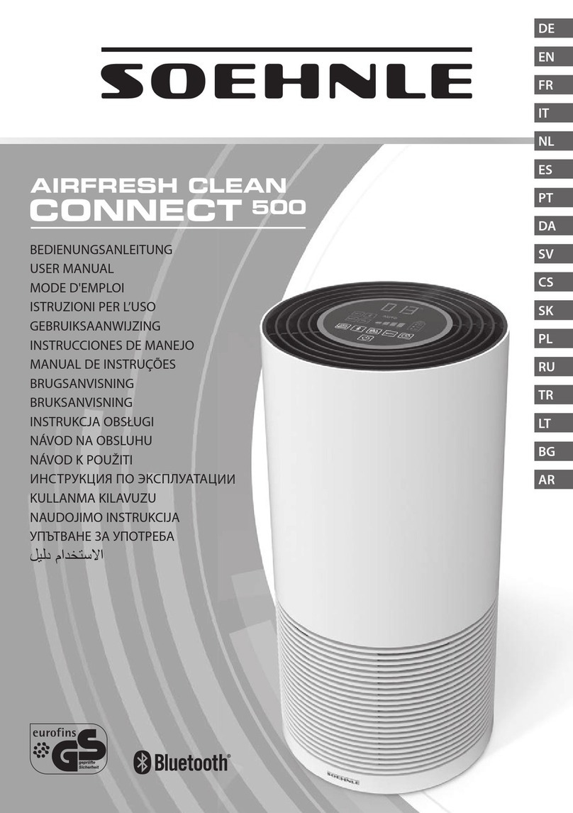 Soehnle AIRFRESH CLEAN CONNECT 500 user manual