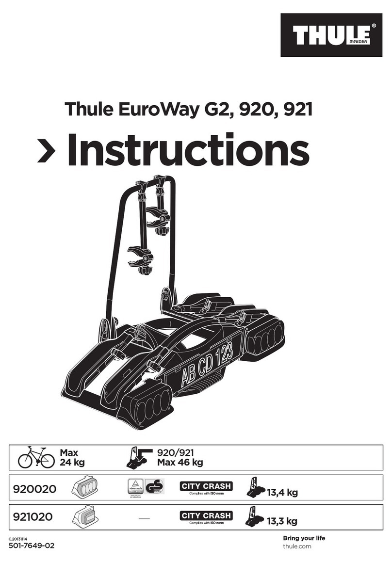 Thule EuroWay G2 920 User manual