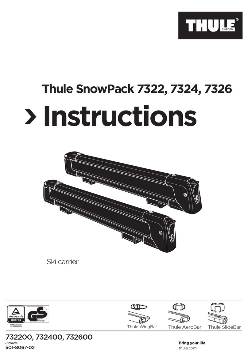 Thule SnowPack 7322 instructions