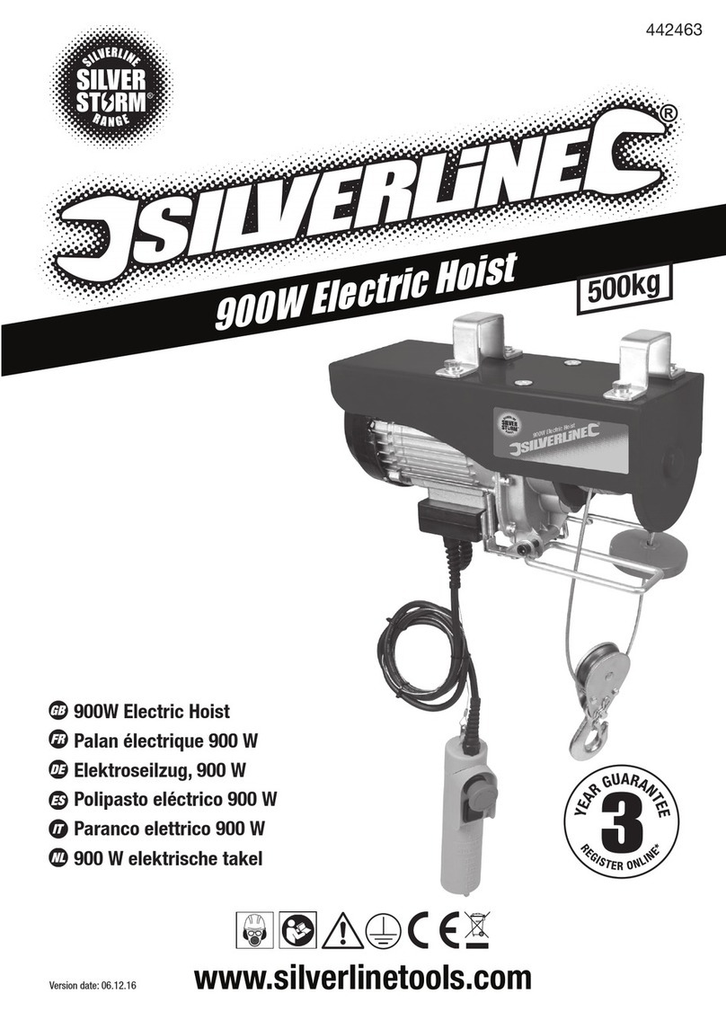 Silverline 442463 manual