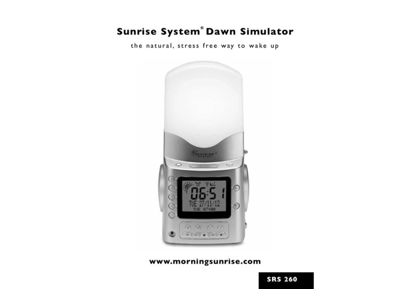 Sunrise System SRS 260 manual