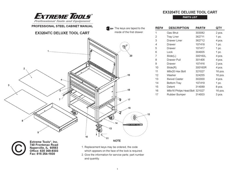 Extreme Tools EX3204TC manual
