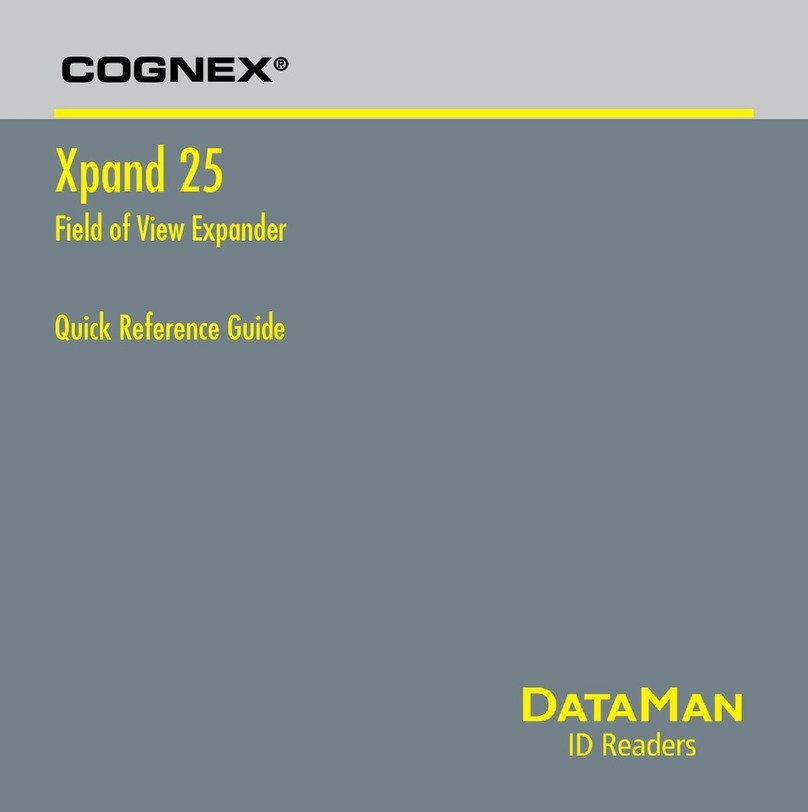 Cognex Xpand 25 Quick reference guide