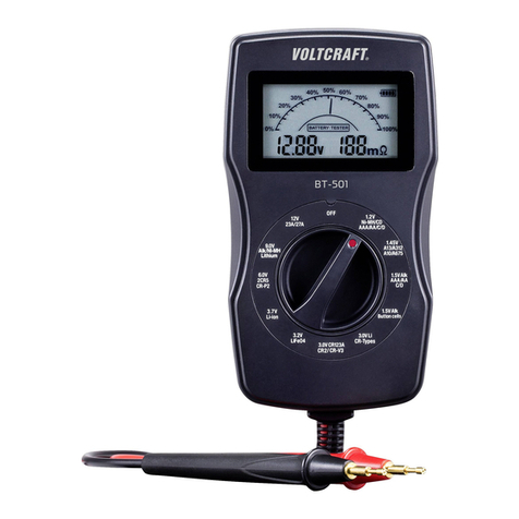 VOLTCRAFT BT-501 User manual