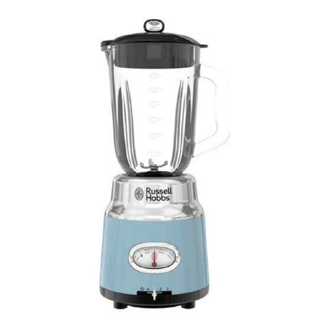 Russell Hobbs BL3100RDR User manual