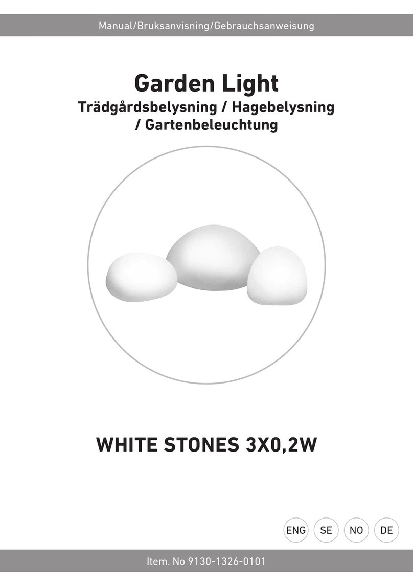 RUSTA Belys WHITE STONES 3X0 User manual