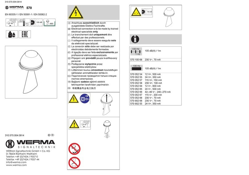 werma 570 quick start guide
