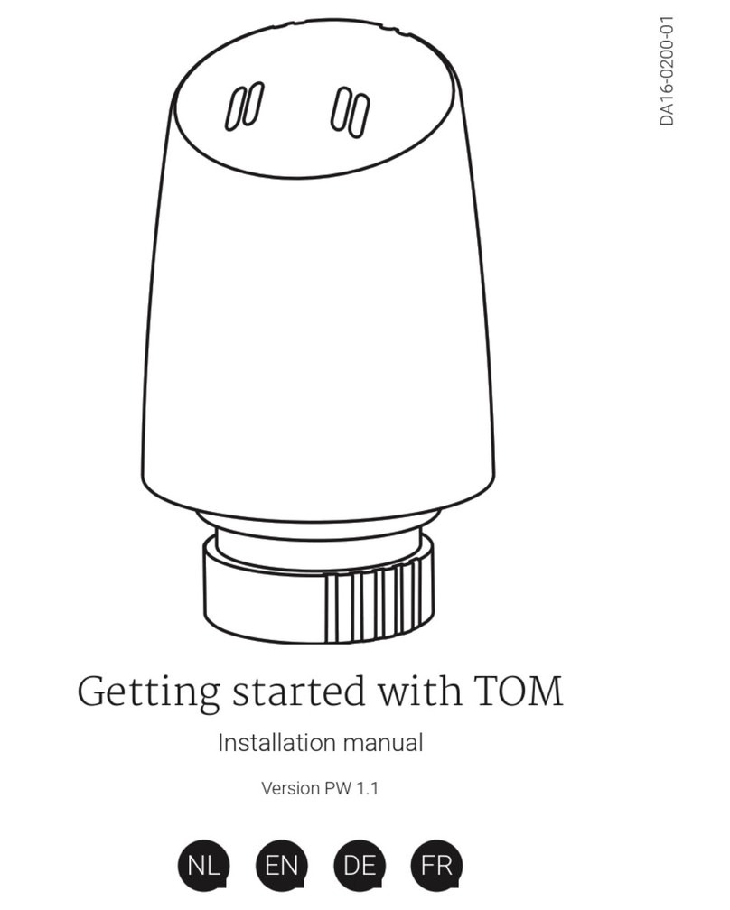Plugwise TOM installation manual