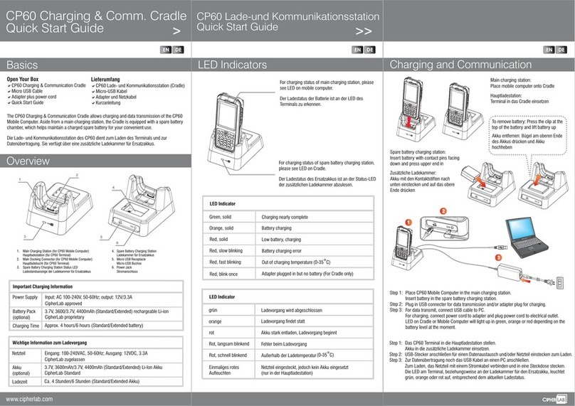 CipherLab CP60 quick start guide