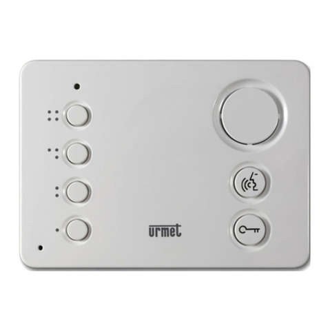 urmet domus IPerCom 1160/3 User handbook