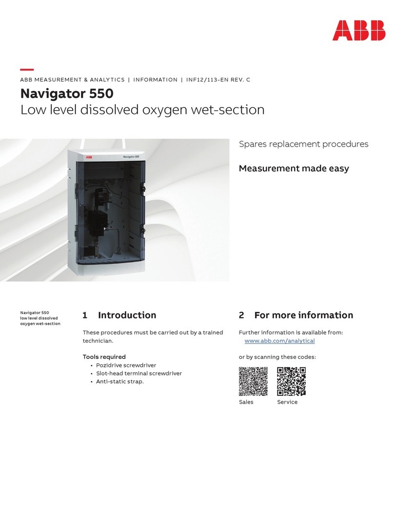 ABB Navigator 550 Replacement Procedures