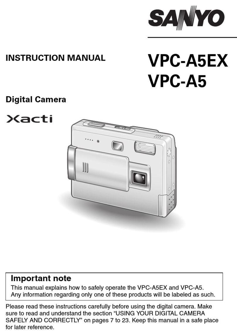 Sanyo Xacti VPC-A5EX User manual