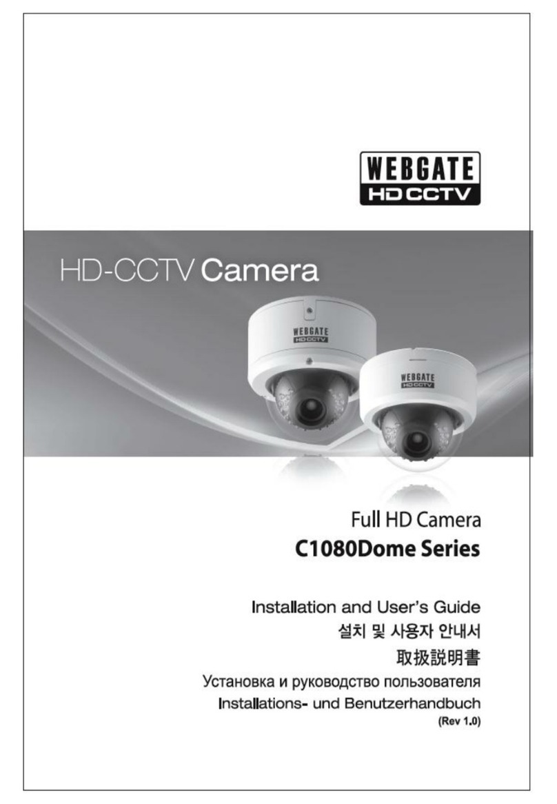 WebGate C1008Dome Series User manual