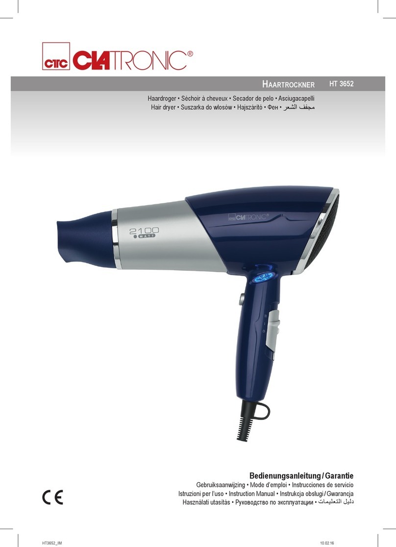 Clatronic HT 3652 User manual