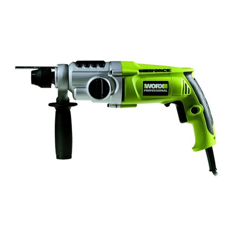 Worx WU330 User manual