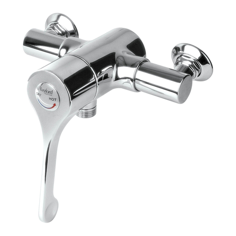 Geberit Twyford Sola TMV3 SF1135CP Installation and maintenance instructions