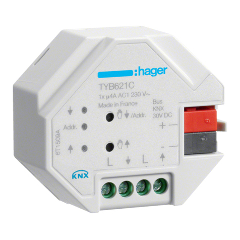 hager TYB621C manual