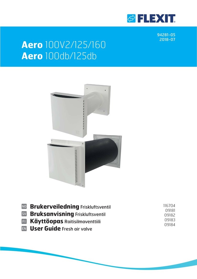 Flexit Aero 100V2 User manual