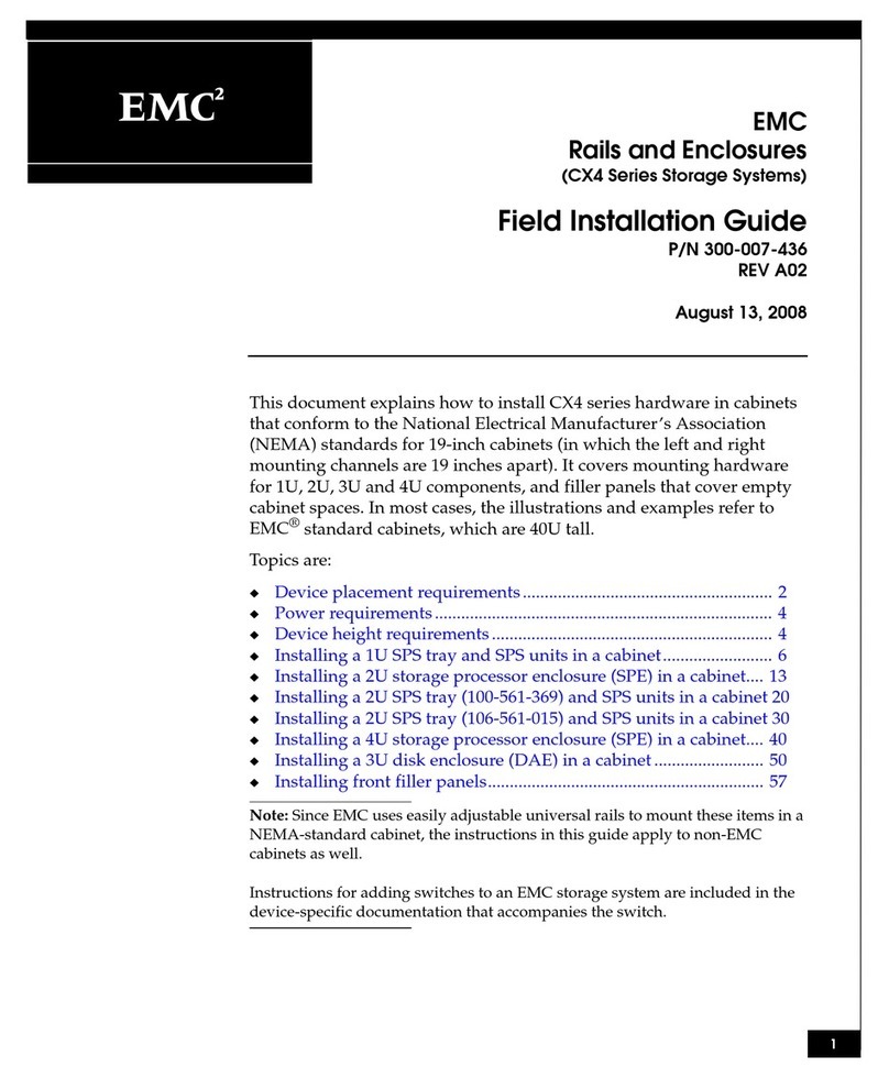 EMC CX4 Series Field installation guide