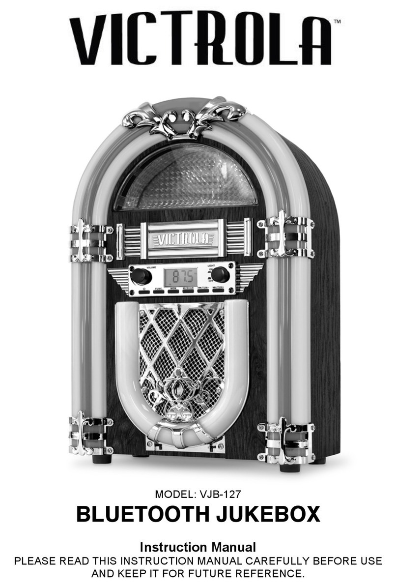 Victrola VJB-127 instruction manual