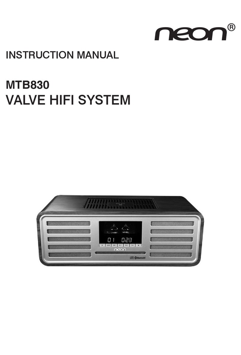 Neon MTB830 User manual