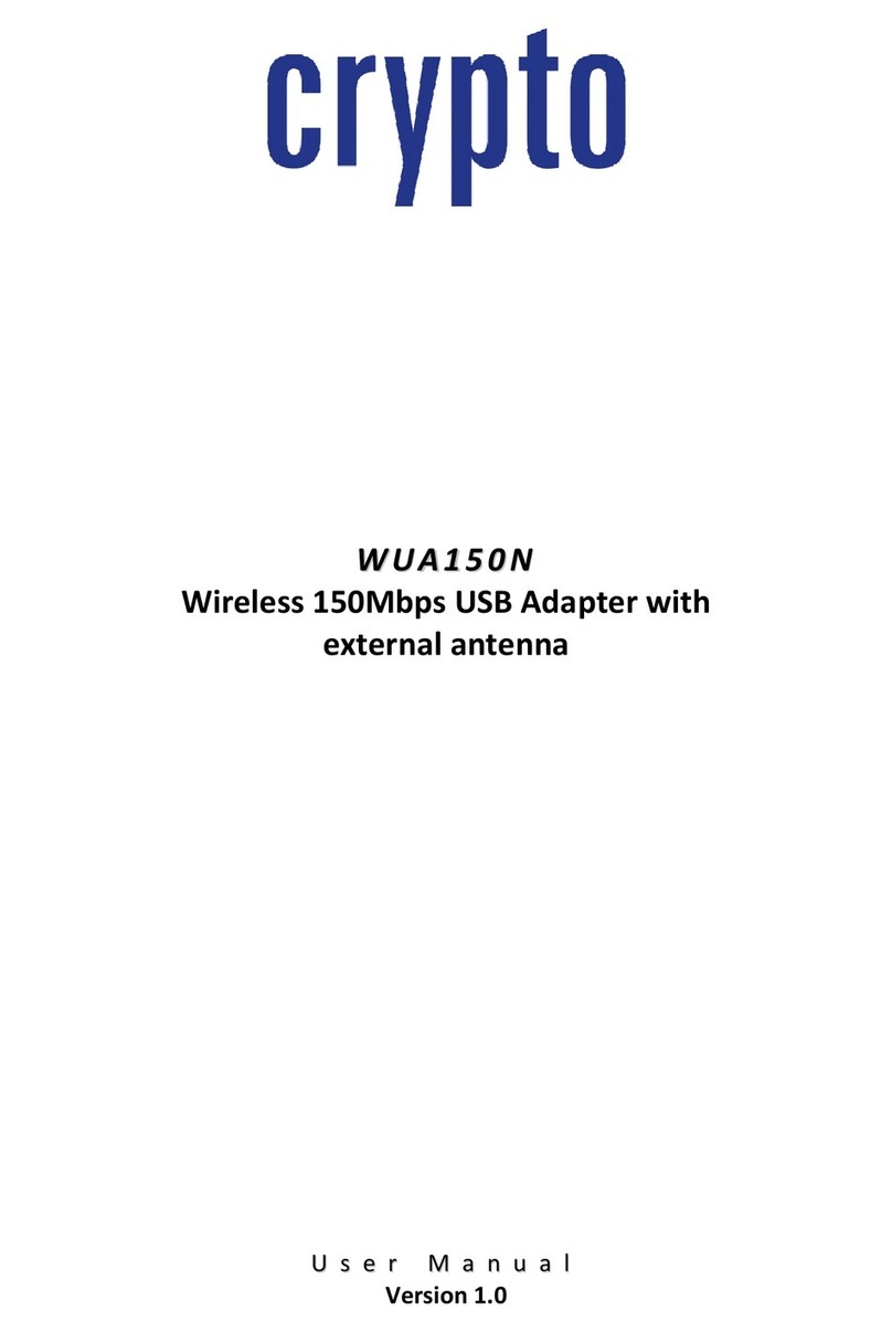 Crypto WUA150N User manual