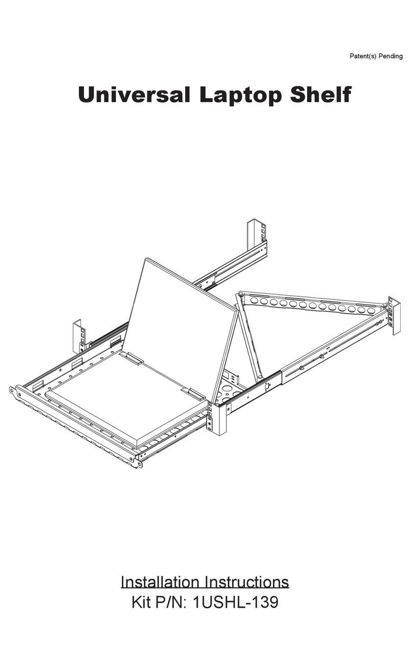 Rack Solutions 1USHL-139 installation instructions