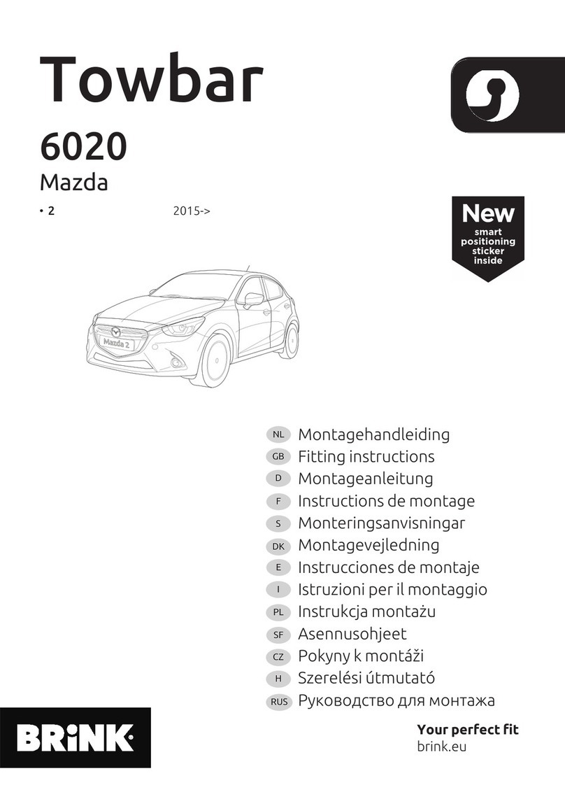 Brink 6020 Fitting instructions