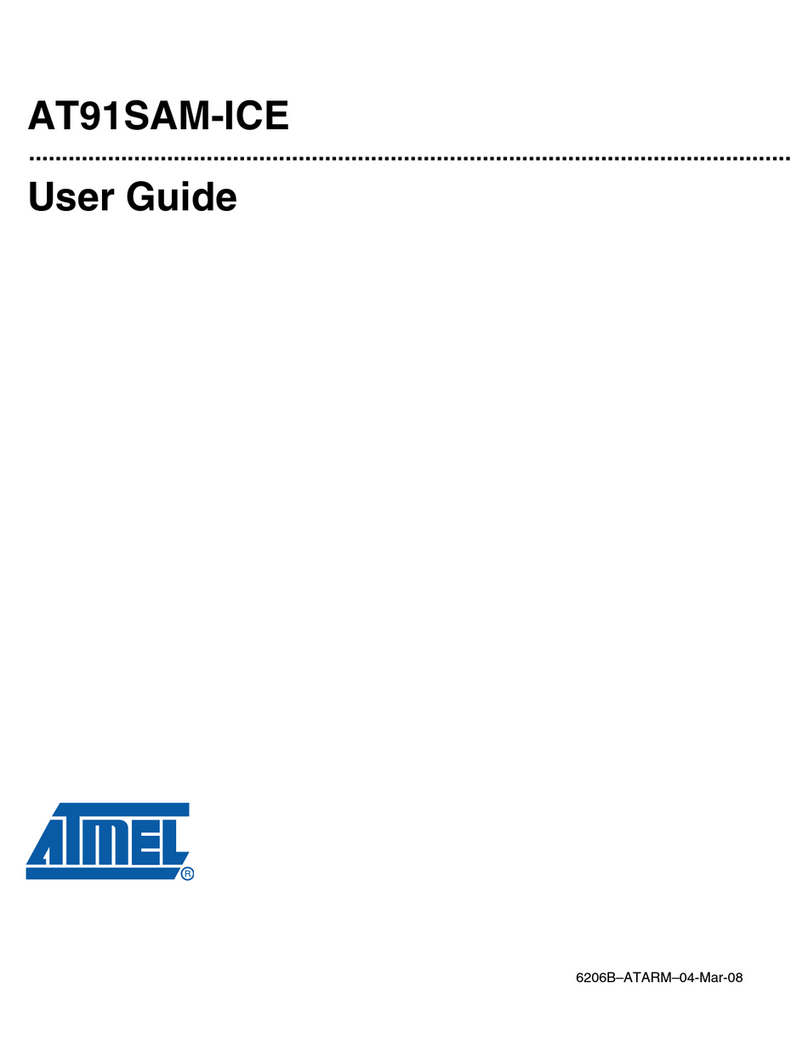 Atmel AT91SAM-ICE User manual