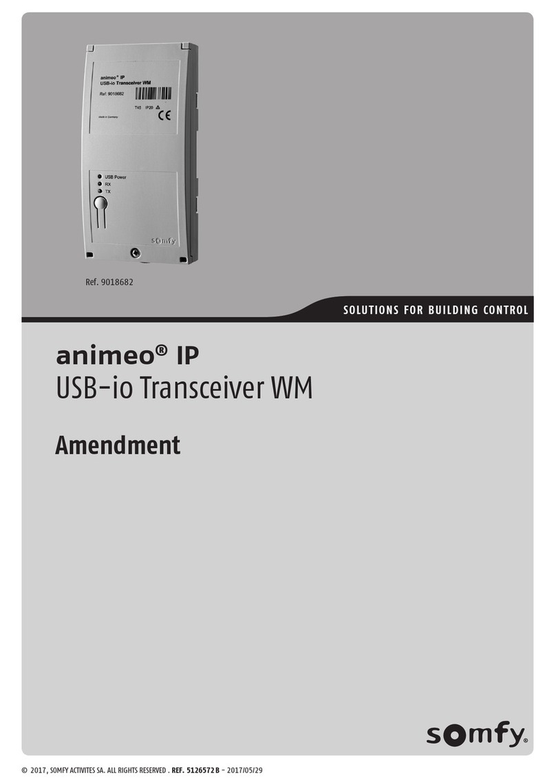 SOMFY animeo IP Amendment